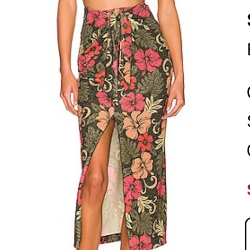Beach riot suki skirt worn 1 time